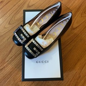 GUCCI Black Flats